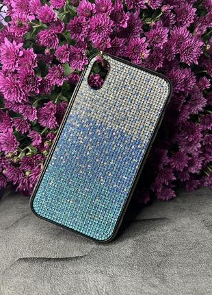 Чохол із камінням для iphone x, xs, xr