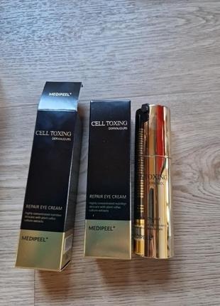 Восстанавливающий крем для кожи вокруг глаз medi-peel cell toxing dermajours repair eye cream 30ml