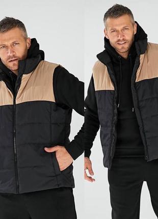 Жилет мужской-плащевка эмми очень хорошего качества2 фото