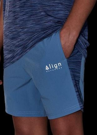Align outdoors. англія. в наявності. дитячі шорти зі світловідбиваючим написом.