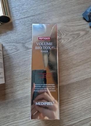 Пептидний тонер medi-peel peptide 9 volume bio tox toner pro 250ml