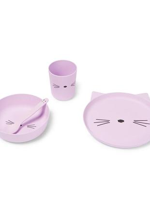Liewood bamboo set набір бамбукового посуду для дітей дитячий посуд