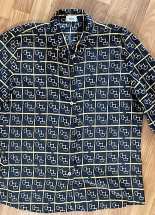 Черная свободная блуза