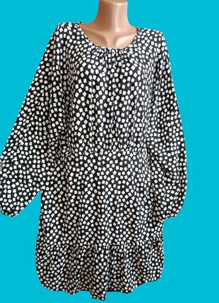 Платье женское 💯% вискоза.с длинным рукавом.