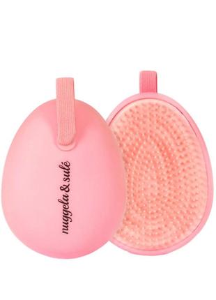 Щетка для волос розовая nuggela & sulé tamer brush pink