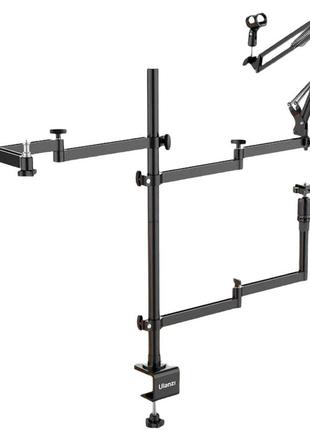 Штатив-тримач uurig table-top universal live broadcast stand (uv-2089 )