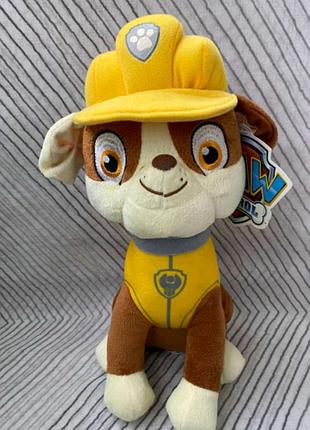 Крепыш щенячий патруль мягкая грушка с эвропы с бираркой мягкая игрушка из европы