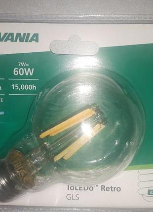 Лампа светодиодная sylvania 60 6 вт 4000k 220в e27