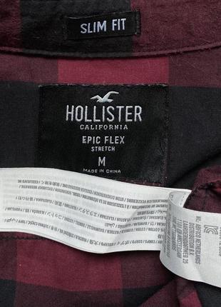 Hollister - сорочка у клітину чоловіча розмір m4 фото