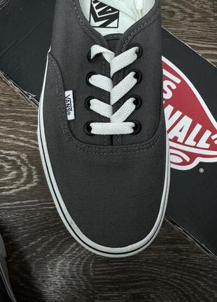 Кеды женские vans серые2 фото