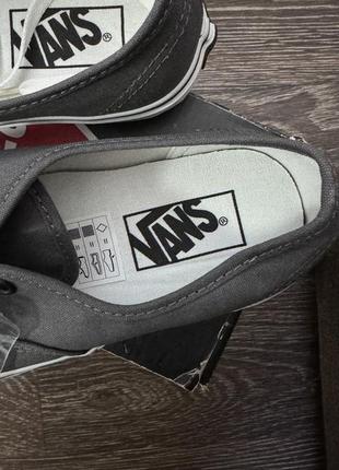 Кеды женские vans серые3 фото