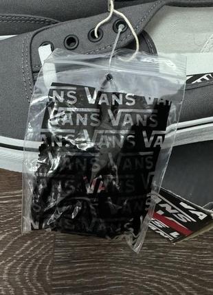 Кеды женские vans серые4 фото