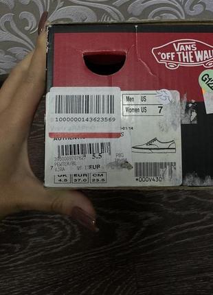 Кеды женские vans серые5 фото