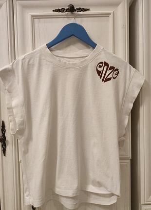 Футболка enzo, бирок этикеток не имеет