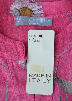 Блуза бохо в ромашках  colorine, хлопок, италия8 фото