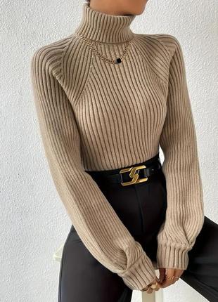 Женский теплый свитер 5