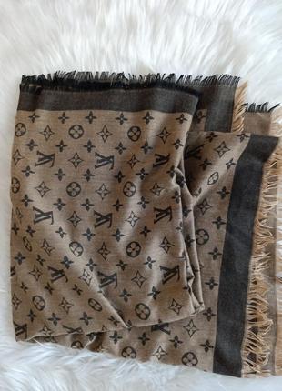 Палантин шаль 140/140 кашемир шерсть премиум шарф накидка