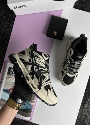 Жіночі кросівки asics gel-kahana 8 beige black fur