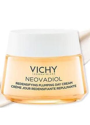 Крем ліфтинг антивіковий для сухої шкіри vichy neovadiol redensifying plumping day cream, 50 мл