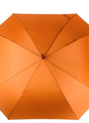 Женский зонт-трость полуавтомат (fare1182-8) 106 см fare оранжевый (2000001299784)2 фото