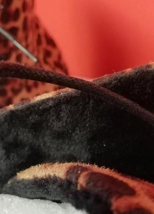 Ботильоны деми. принт лео. производство китай. 4