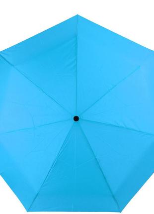 Женский складной зонт полный автомат (u46850-4) happy rain 96 см голубой cl0045043