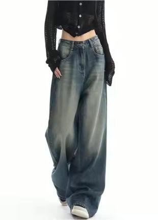Скейтерские джинсы baggy jeans