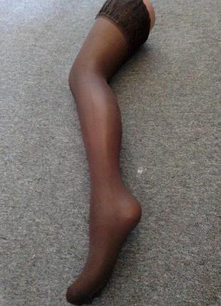 Панчохи мокко широке коужево