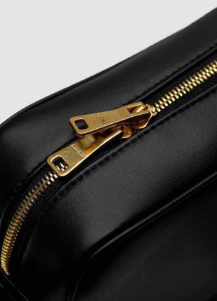 ❤️ miumiu nappa leather shoulder bag black2 фото