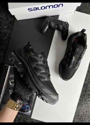 Мужские кроссовки salomon xt-6 black