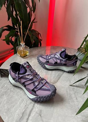 Кроссовки nike acg mountain fly low violet 2