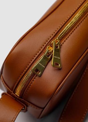 ❤️ miumiu nappa leather shoulder bag brown5 фото