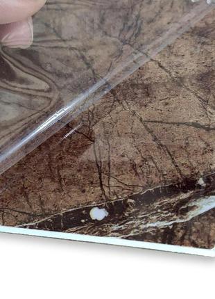 Декоративная пвх плита коричневый мрамор 1,22х2,44мх3мм sw-000014016 фото