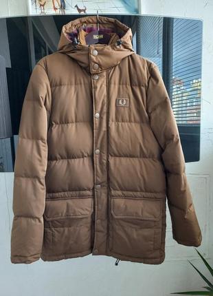 Fred perry пуховик мужской