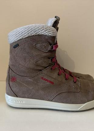 Термо черевики жіночі зимові водонепроникні lowa samara gtx gore-tex.