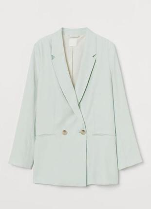 Піджак від h&m у трендовому кольорі ice blue