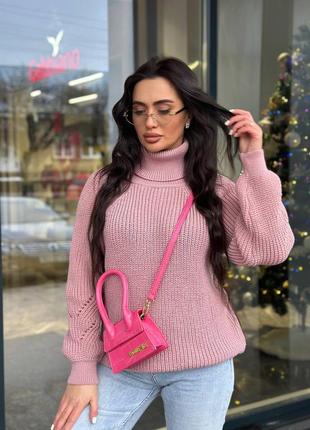 Свитер с горловиной | 5022