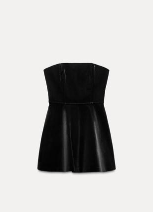 Платье комбинезон черная zara new