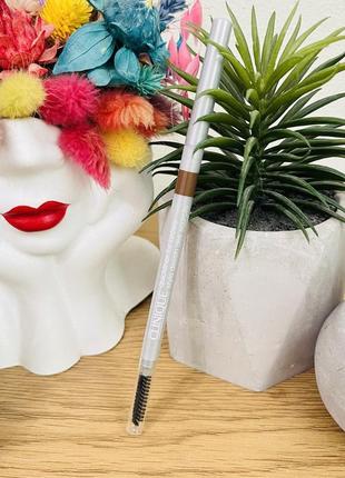 Оригінал clinique quickliner for brows супертонкий олівець для брів 02 soft chestnut