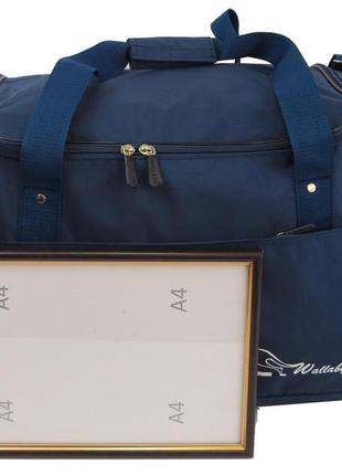 Дорожная сумка  60х34х27 см wallaby синий (2000001603260)6 фото