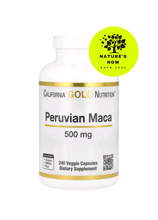 240 капсул - california gold nutrition перуанская мака - 500 мг