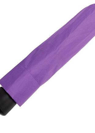Женский складной зонт механический (zar3512-2) 98 см art rain фиолетовый (2000001487662)4 фото