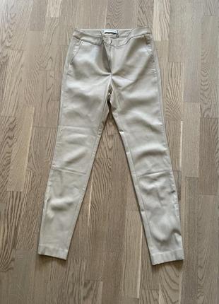 Брюки из эко кожи