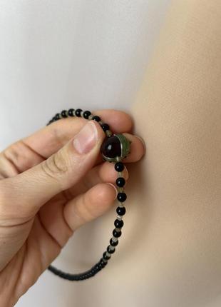 Намисто каштан