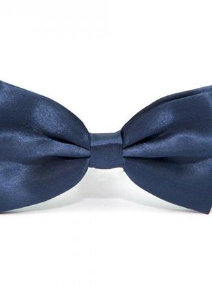 Мужской галстук бабочка handmade 6,5х12,5 см синий cl0084467