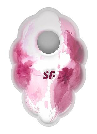 Вакуумный вибратор satisfyer cloud dancer (red) 2
