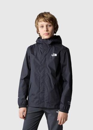 Підліткова чорна вітровка від the north face ,xs куртка курточка оригінал