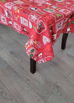 Скатертина водовідштовхуюча новорічна