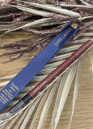 Оригинальный estee lauder double wear стойкий карандаш для век 10 antique burgundy