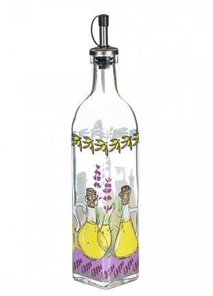 Бутылка для масла elisey фиолетовая (550 мл)